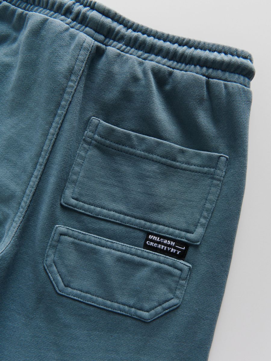 Jogger pantalone ispranog izgleda - steel blue - RESERVED - 2
