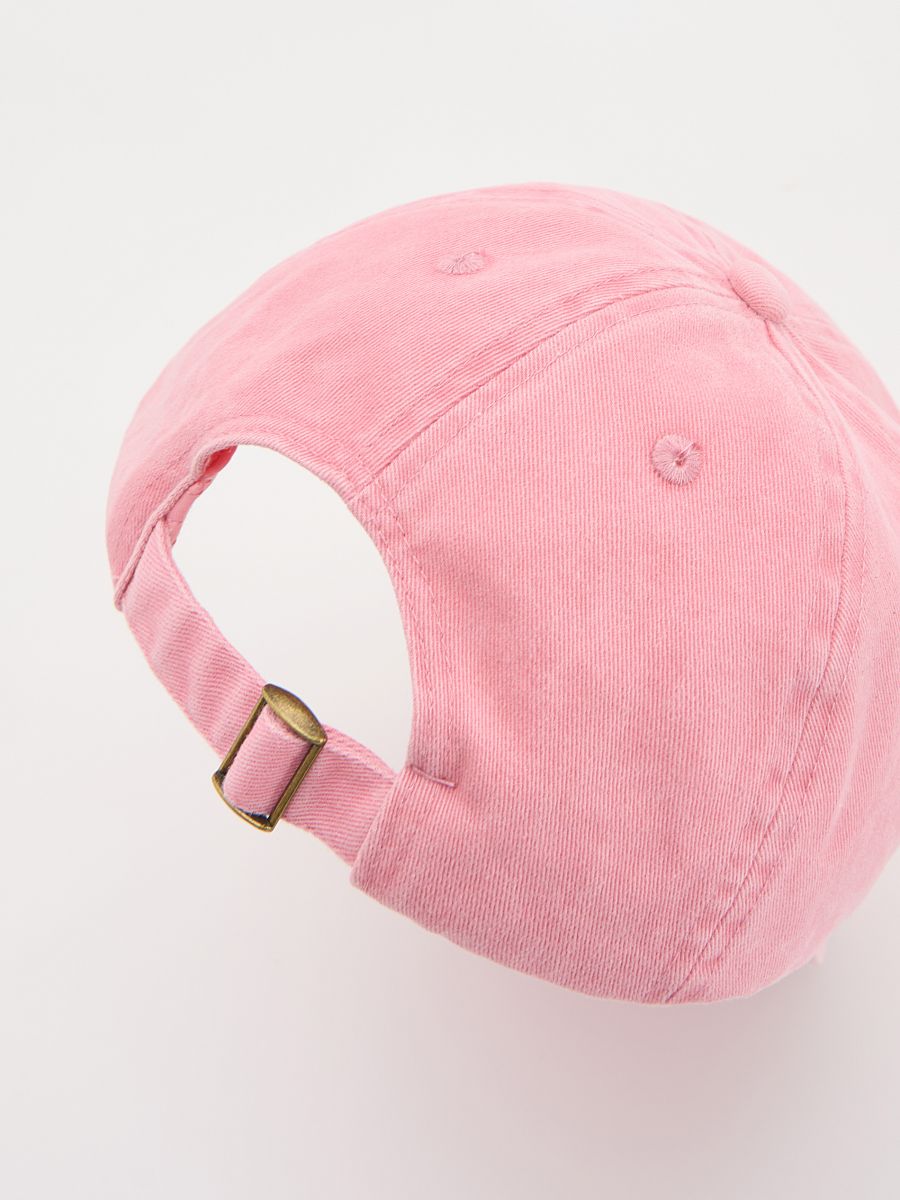 Kačket s vezom - prljavo roze - RESERVED - 4