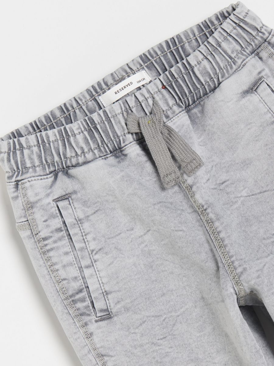 Super soft jogger traperice - siva - RESERVED - 5