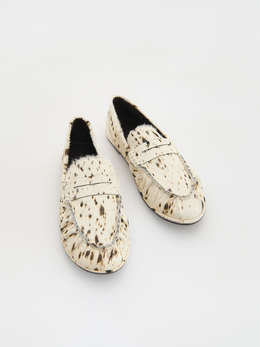 LADIES` LOAFER SHOES - šareno - RESERVED - 4
