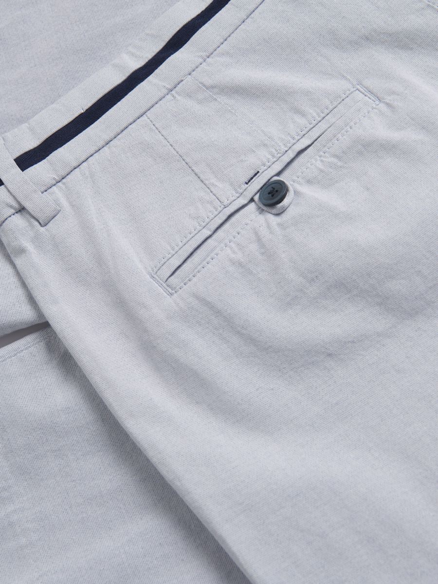 Regular chino shorts - pale blue - RESERVED - 2