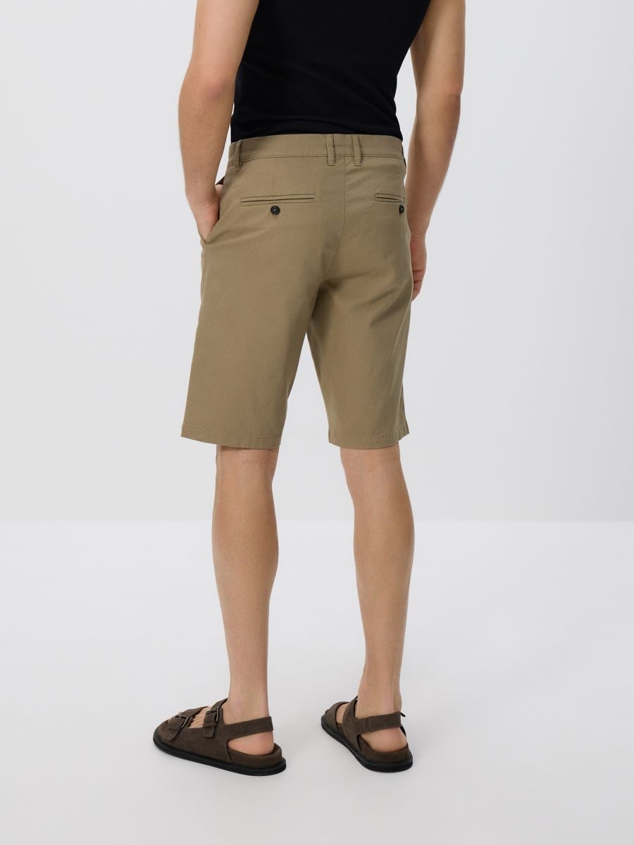 Regular chino shorts - olive - RESERVED - 3