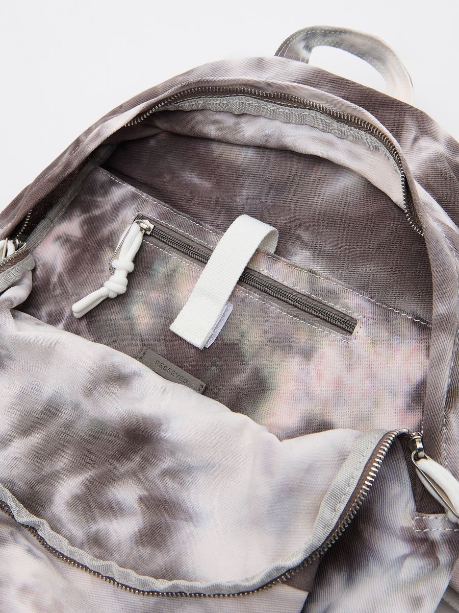 Denim backpack