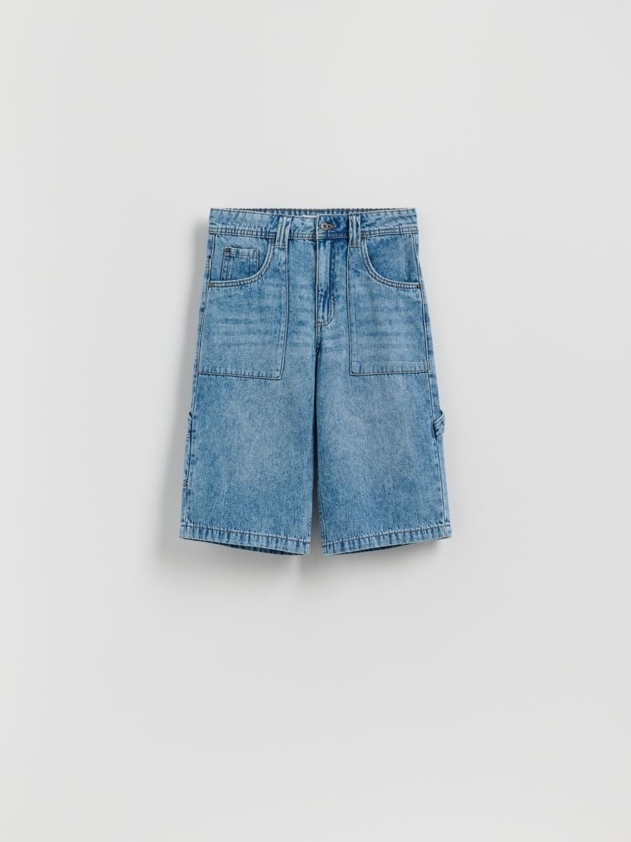 Denim-Shorts - Hell blau - RESERVED