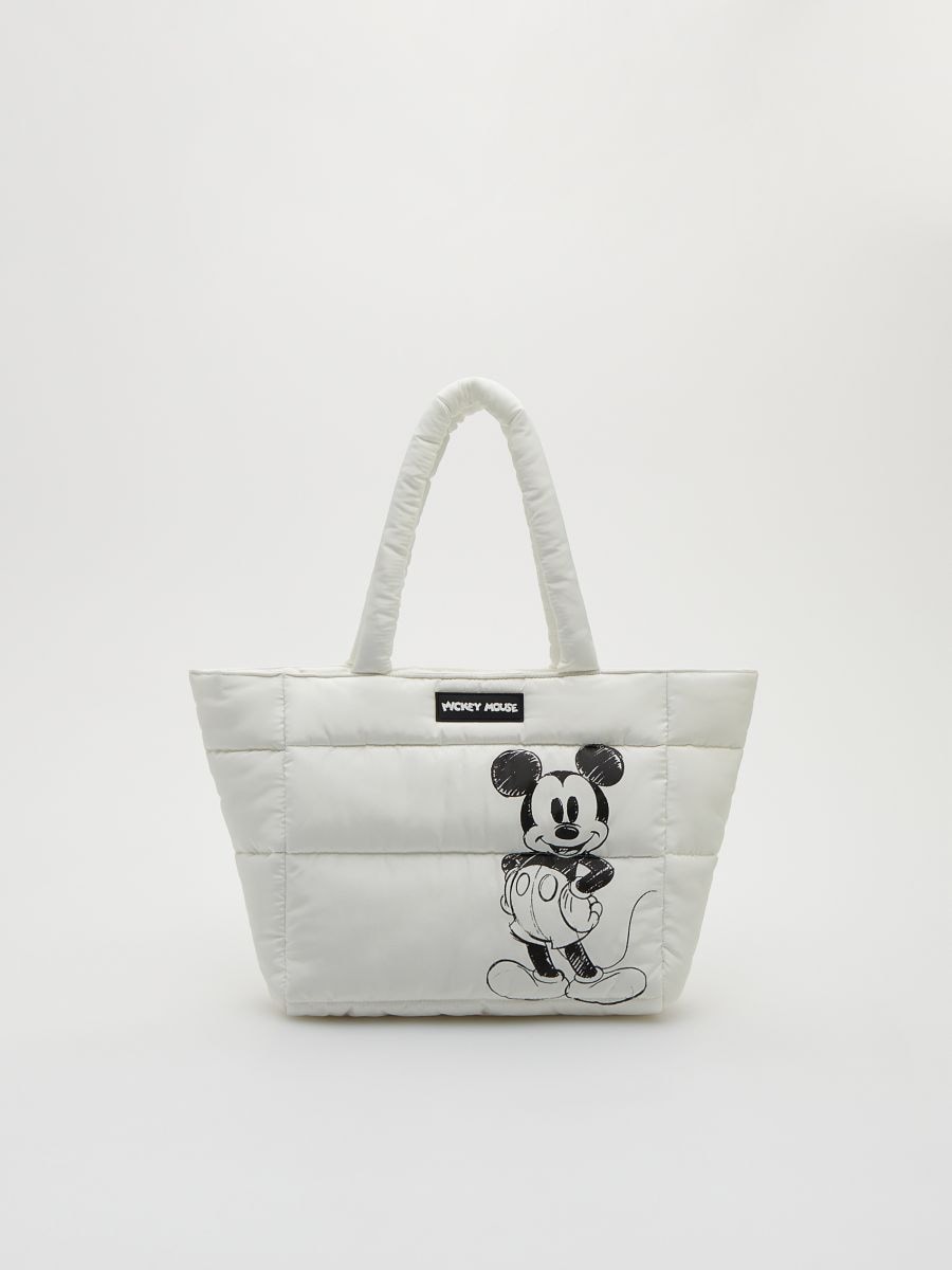 Mickey Mouse quilted bag with print - white - RESERVED - 4