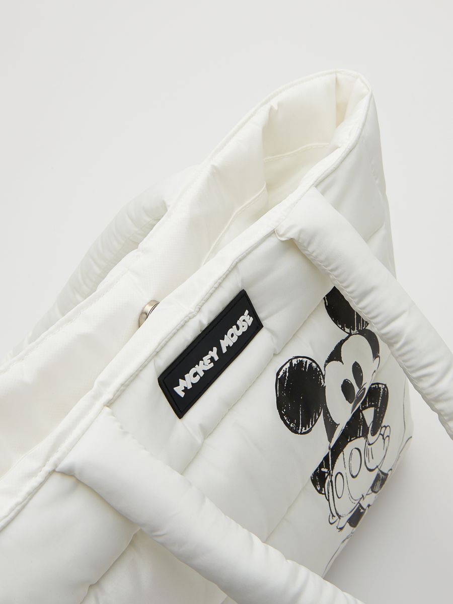 Mickey Mouse quilted bag with print - white - RESERVED - 5
