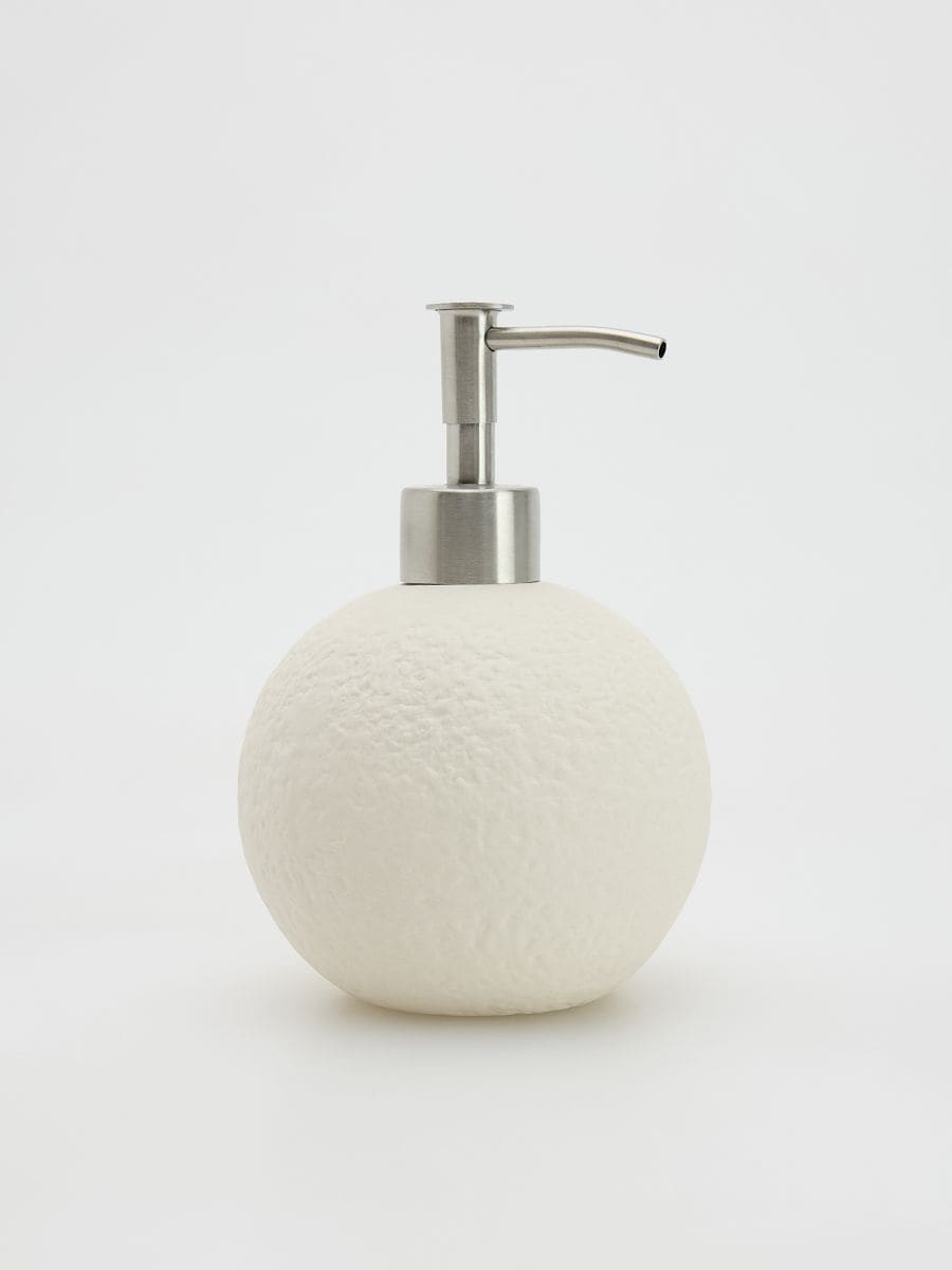 Distributeur de savon en céramique - blanc - RESERVED