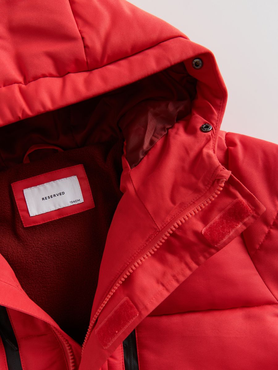 Red colour ki jacket online
