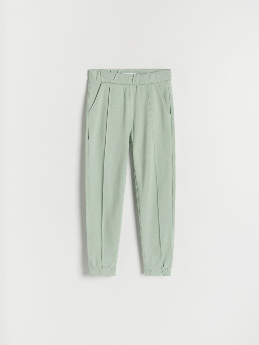 Sweatpants - light green - RESERVED