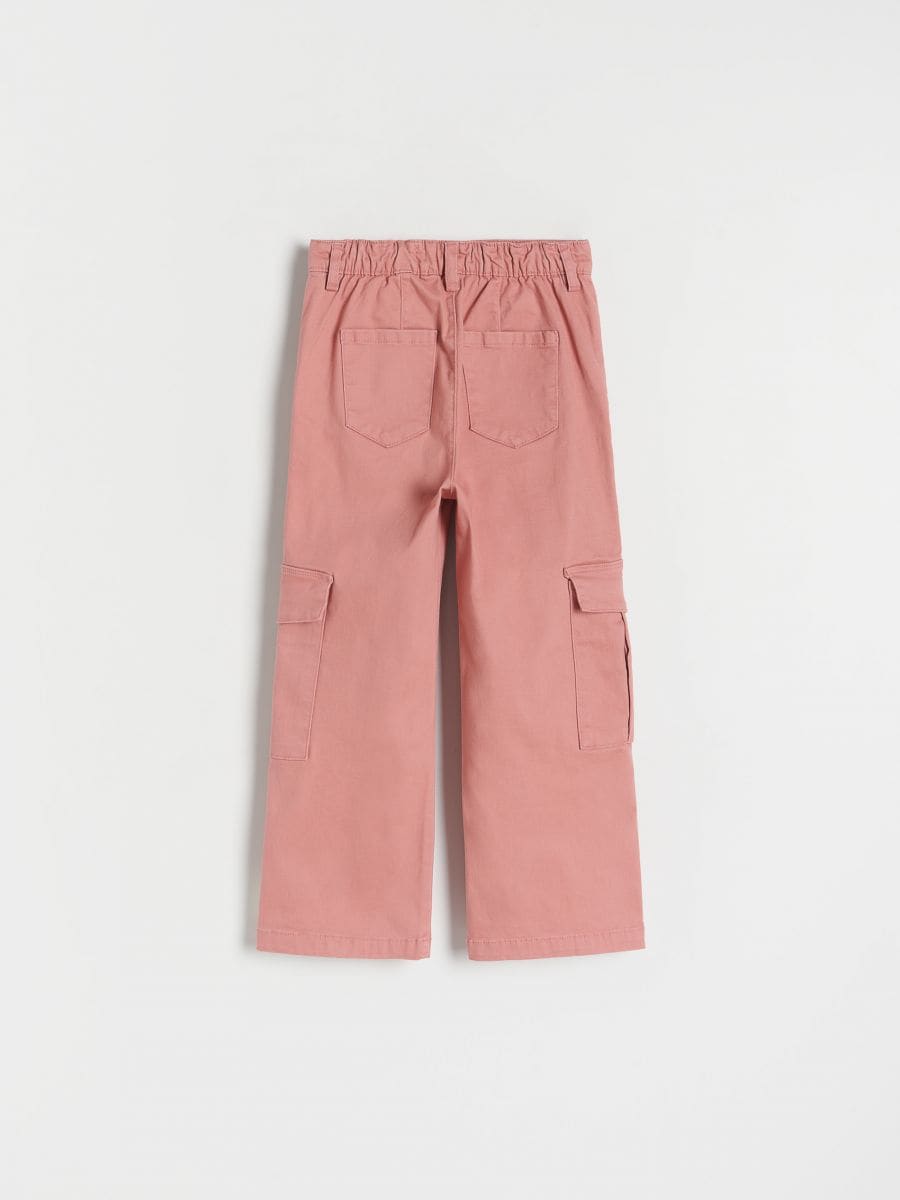 Trousers with pockets - dusty rose - RESERVED - 3