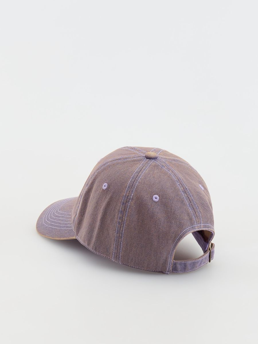Cap with slogans - orchid - RESERVED - 3
