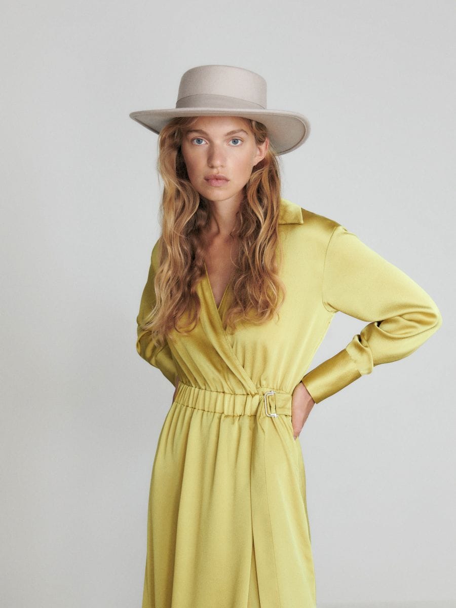 Reserved yellow dress discount