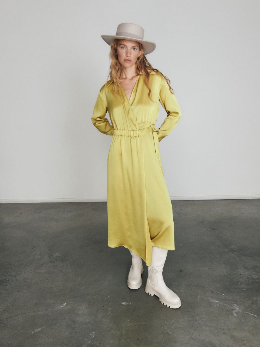 Reserved yellow dress best sale