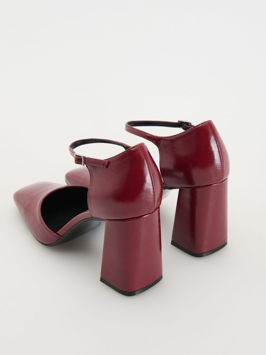 Pumps mit Blockabsatz - rot - RESERVED - 3
