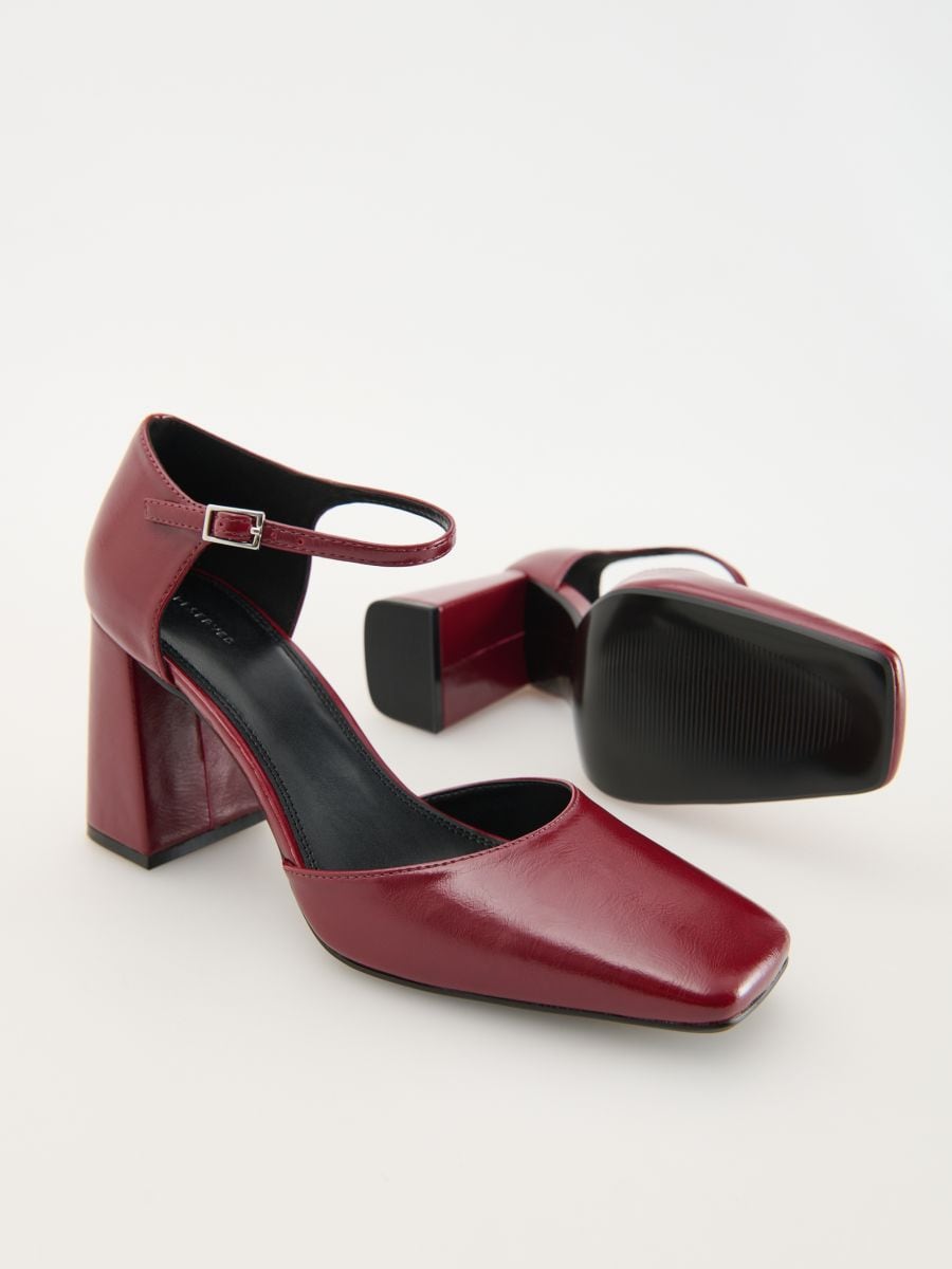 Pumps mit Blockabsatz - rot - RESERVED - 5