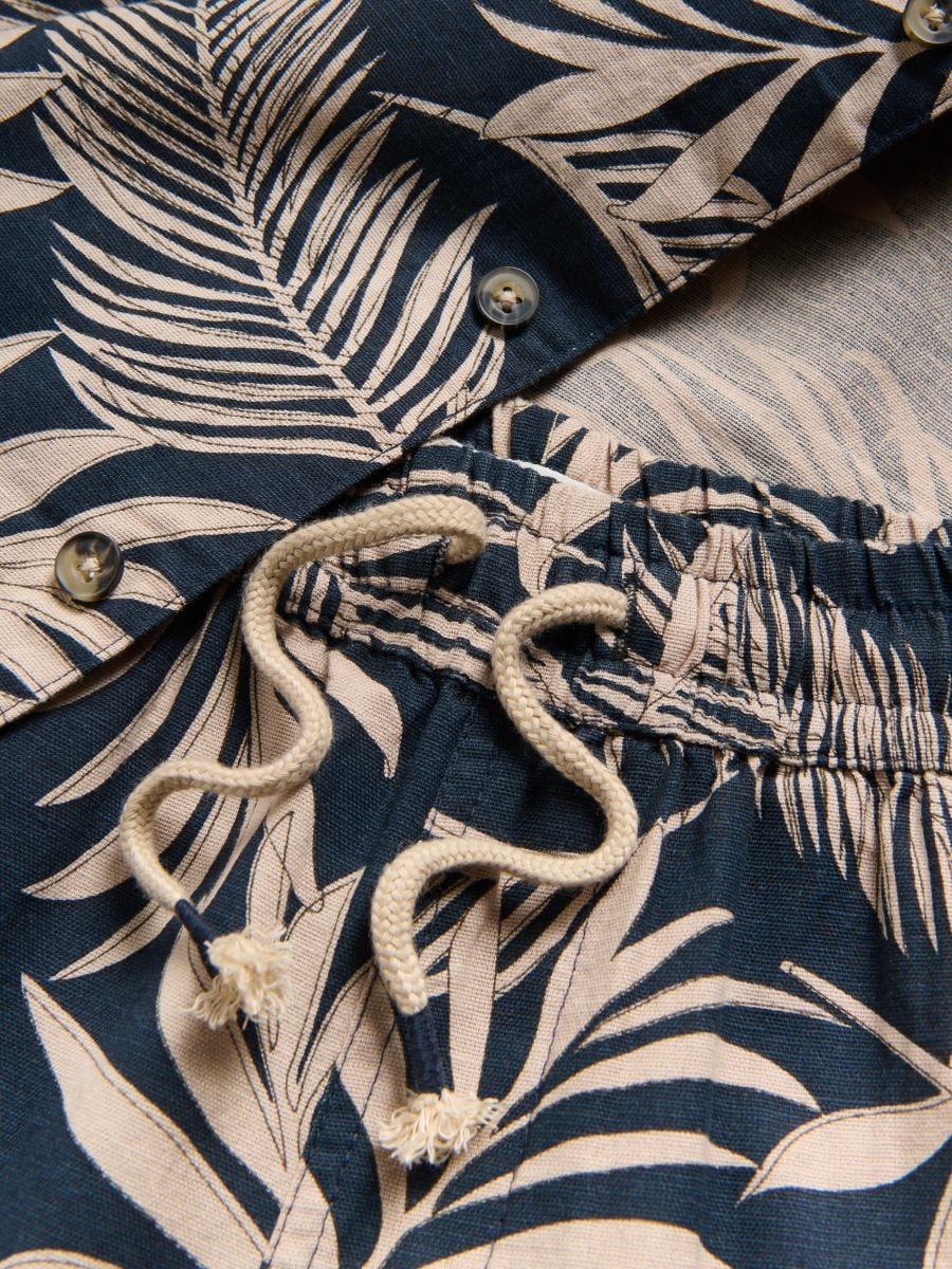 Set with linen blend - beige - RESERVED - 3