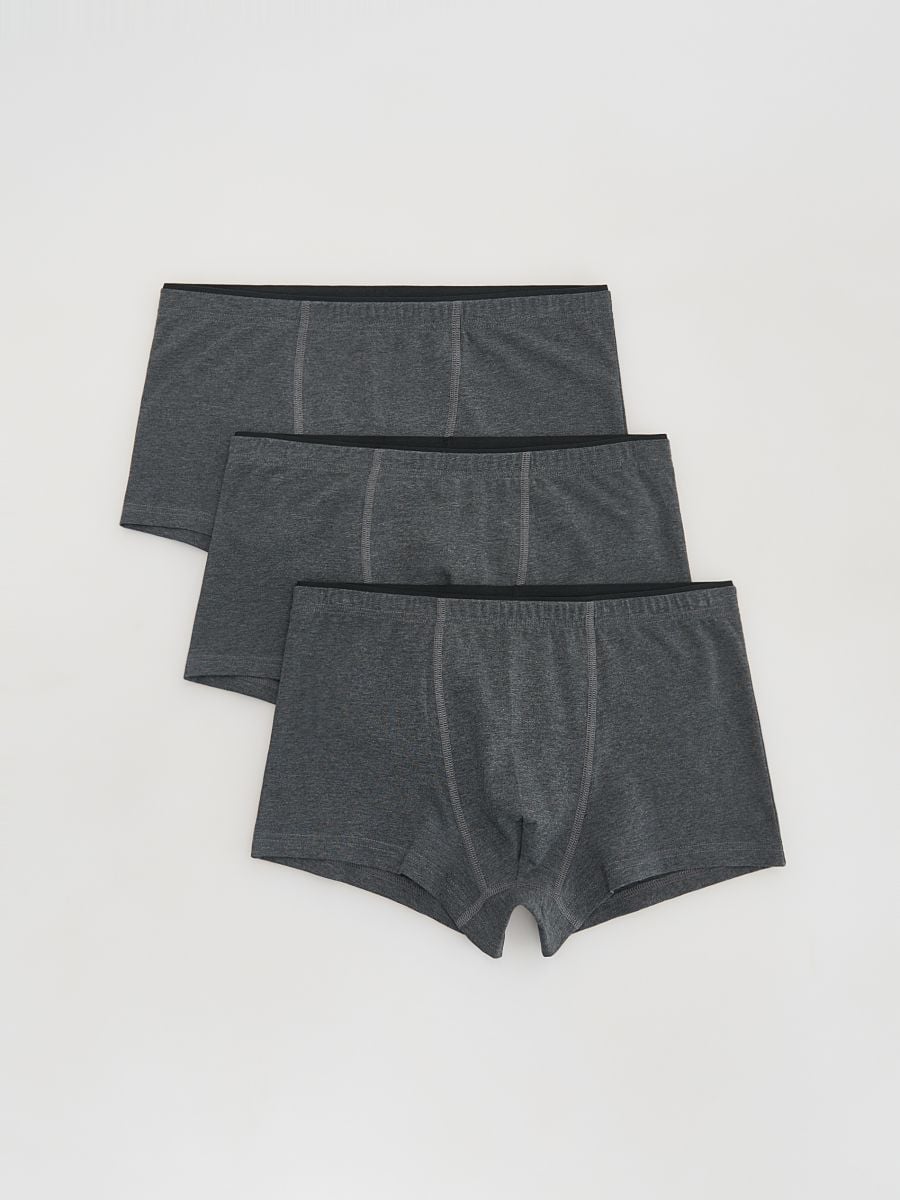 3 darab classic boxer - sötétszürke - RESERVED