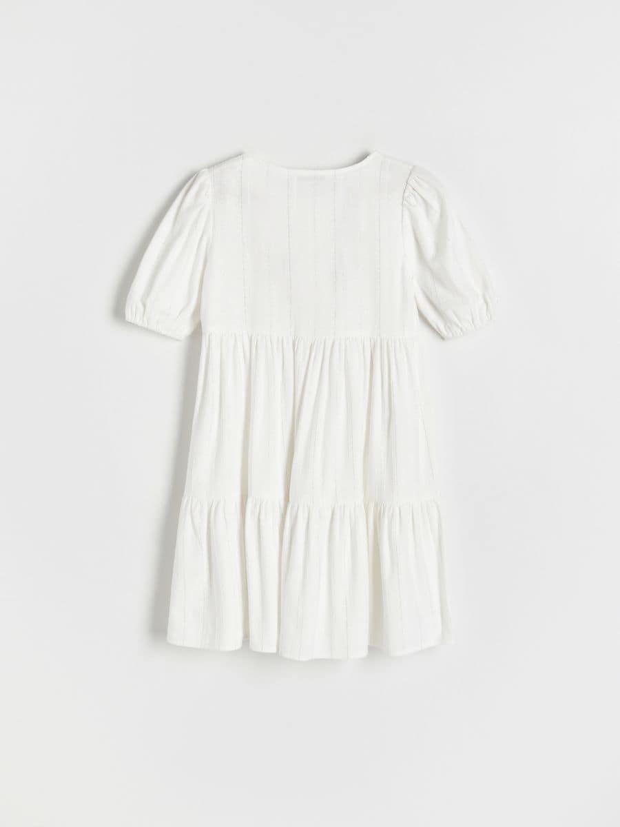 Dress with buttons - nude - RESERVED - 5