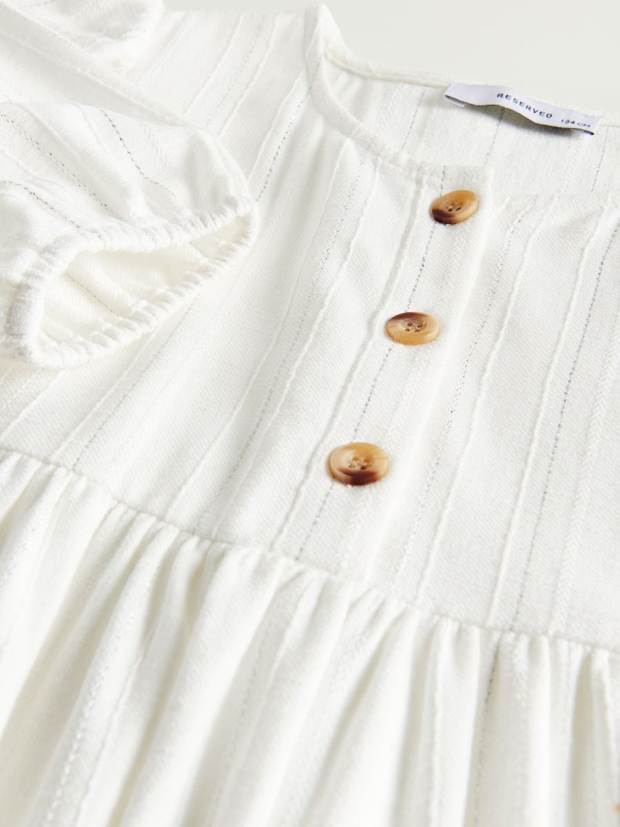 Dress with buttons - nude - RESERVED - 6
