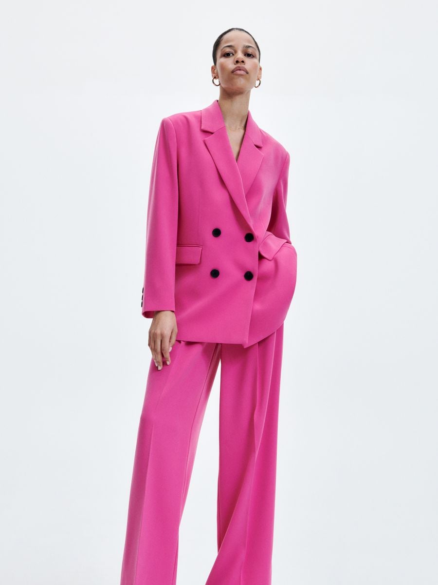 Plain blazer - hot pink - RESERVED - 4