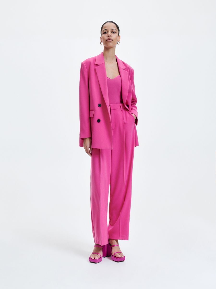 Plain blazer - hot pink - RESERVED - 7