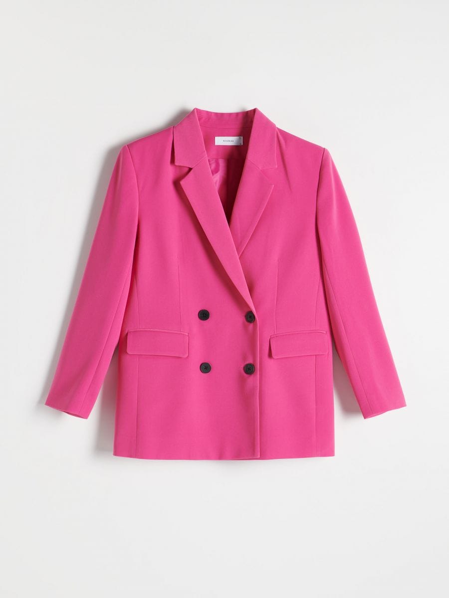 Plain blazer - hot pink - RESERVED - 5