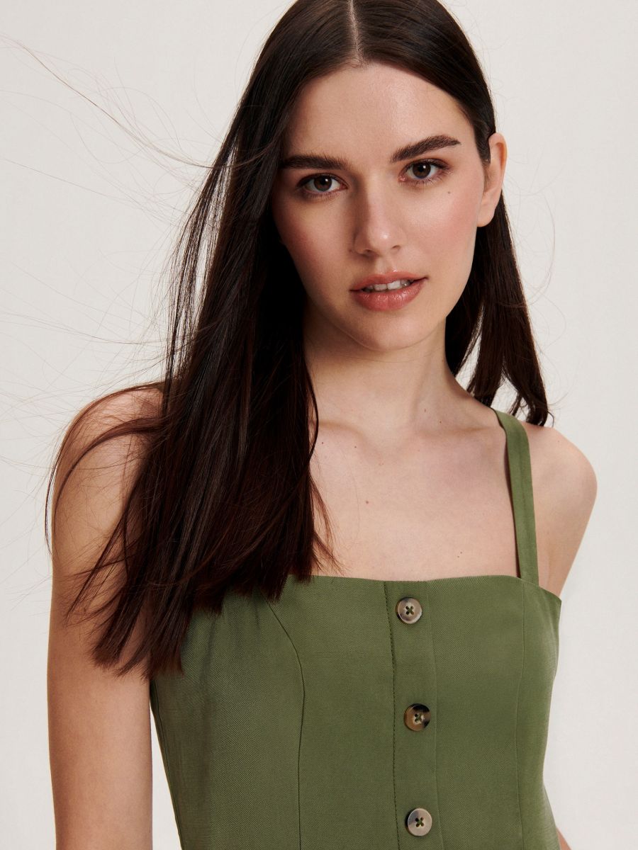 EcoVero™ playsuit - green - RESERVED - 3