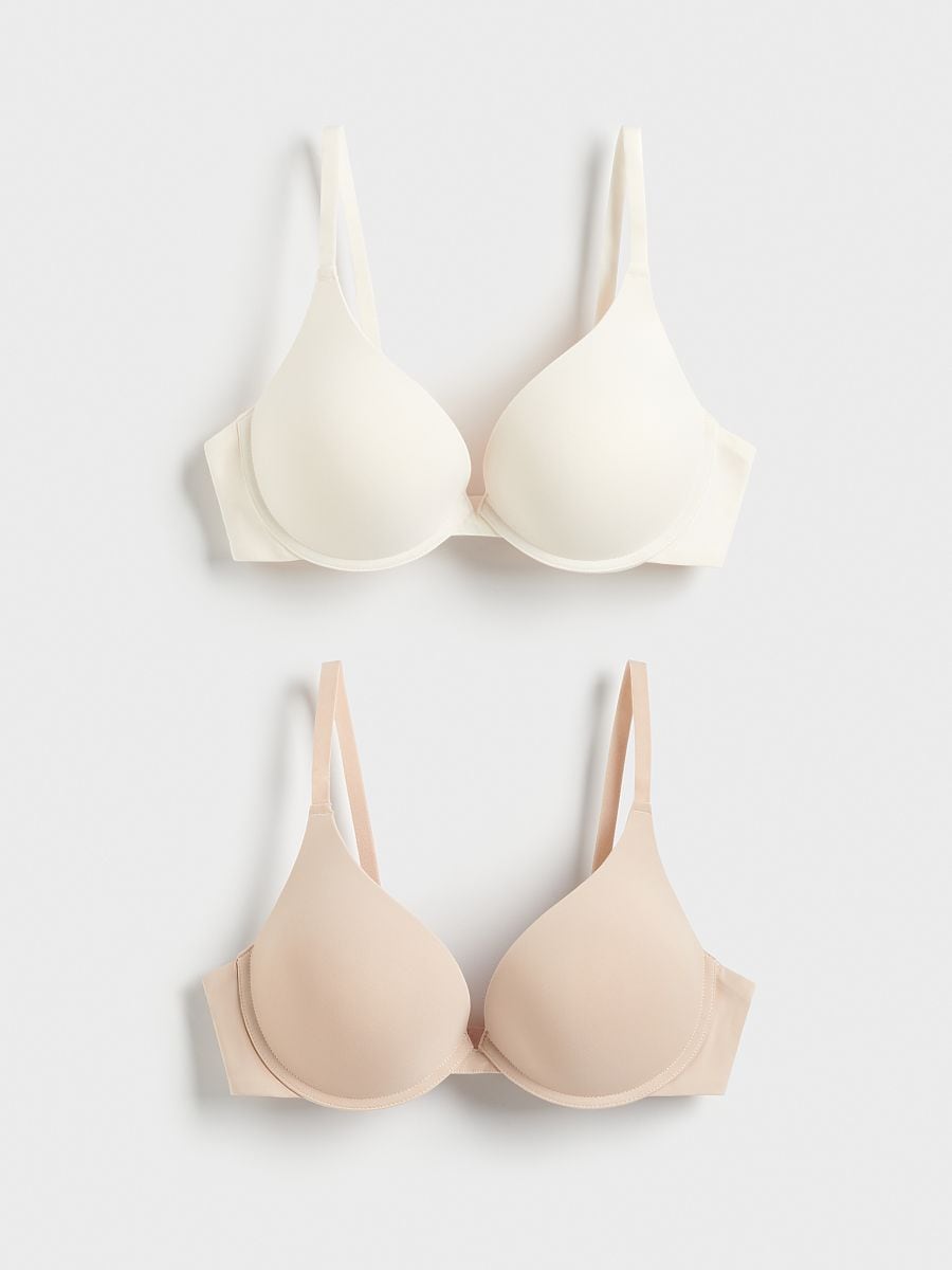 2er-Pack Push-up-BHs - creme - RESERVED - 2