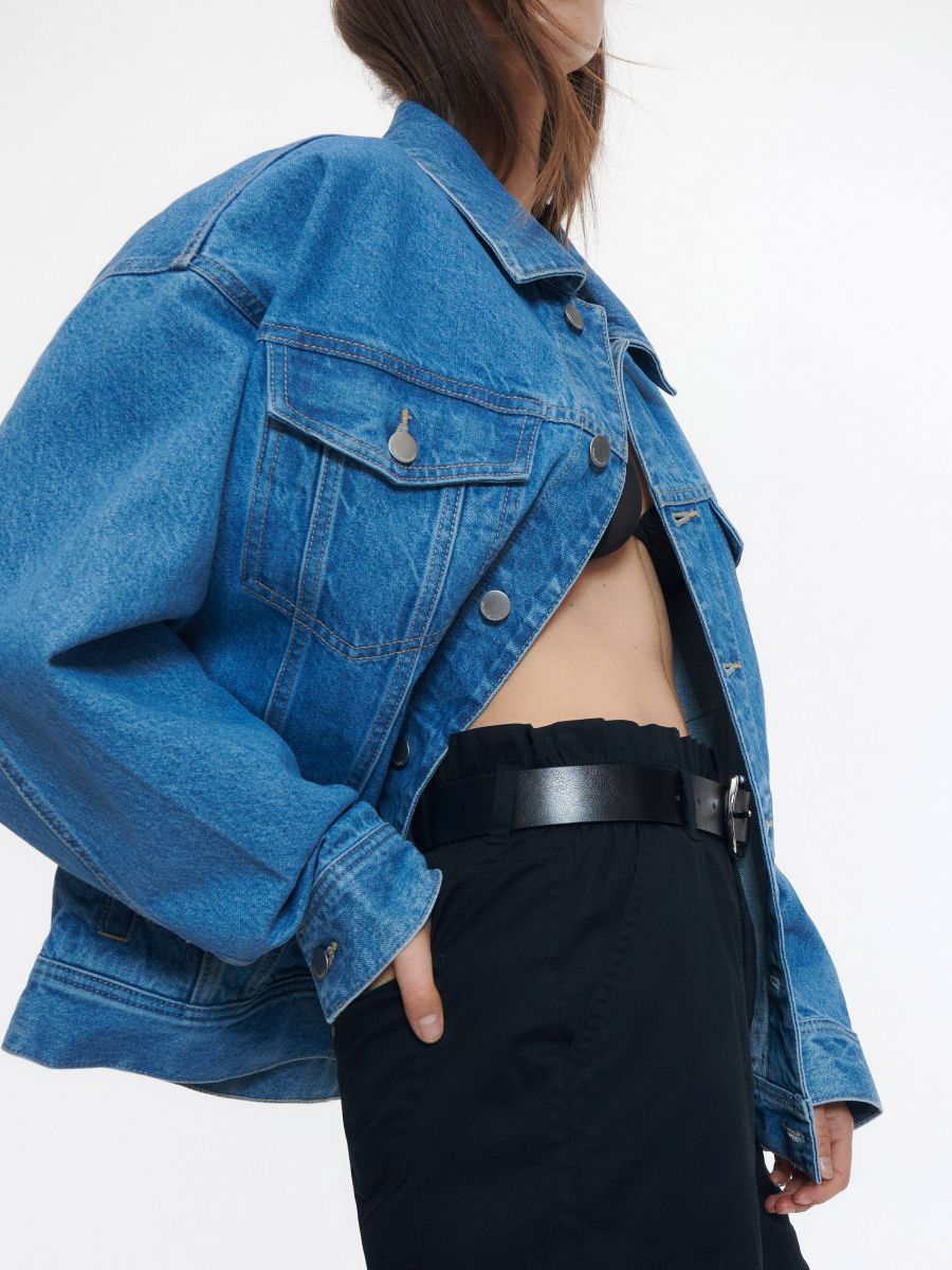 Damen Shorts - schwarz - RESERVED - 3