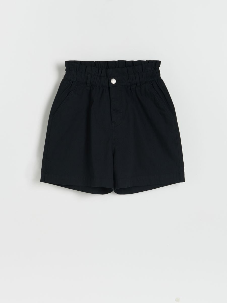 Damen Shorts - schwarz - RESERVED - 4
