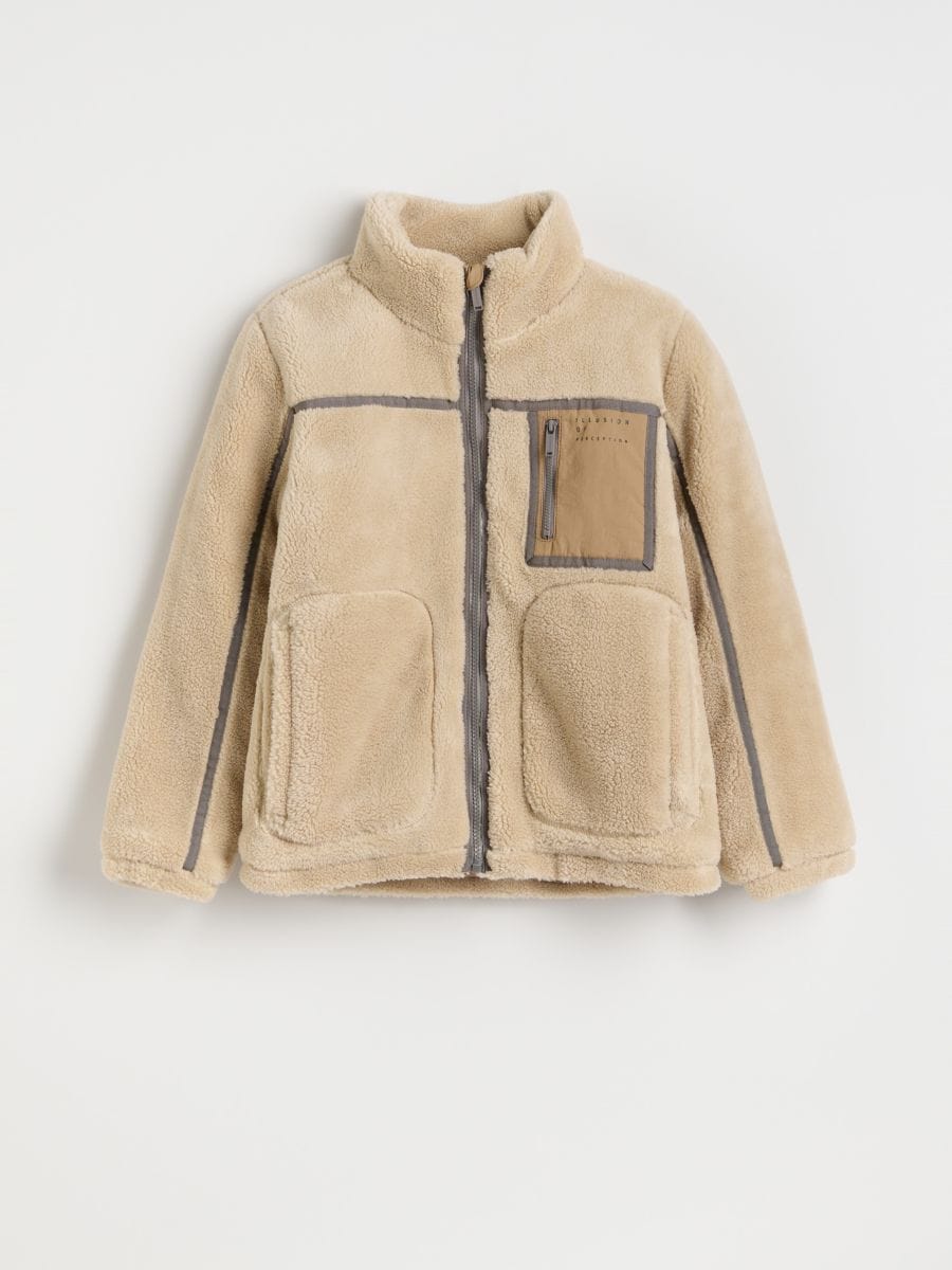 Jacket with insulation - beige - RESERVED - 2