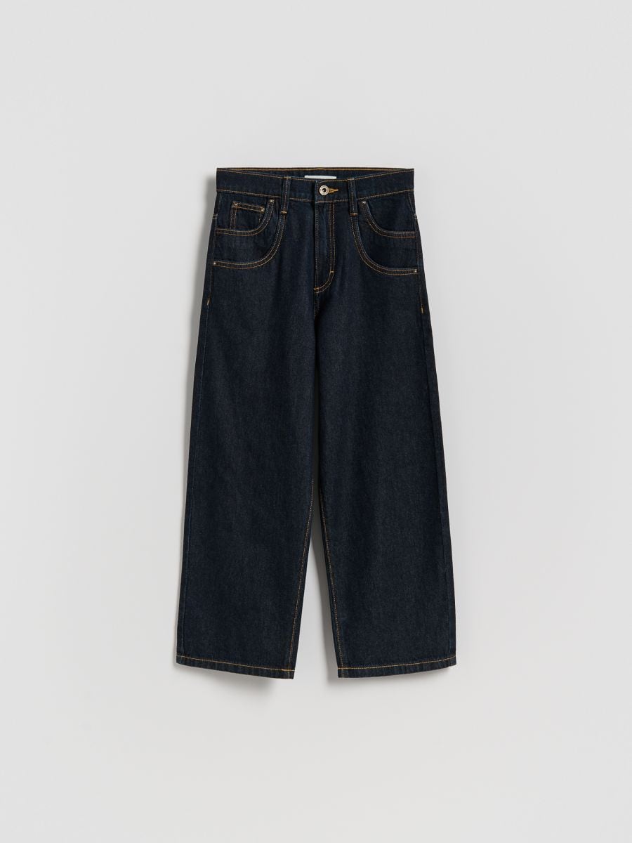 Baggy jeans - navy - RESERVED