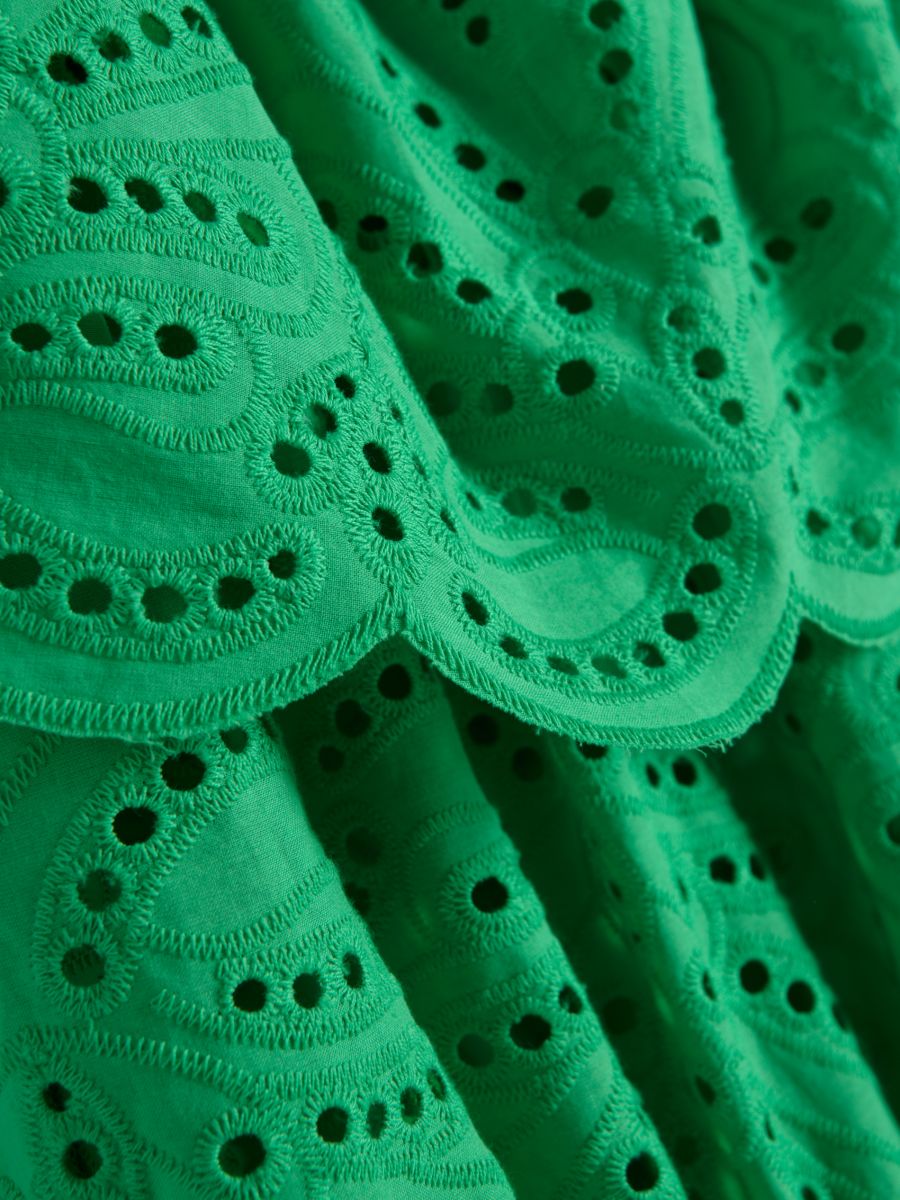 Openwork playsuit - green - RESERVED - 5
