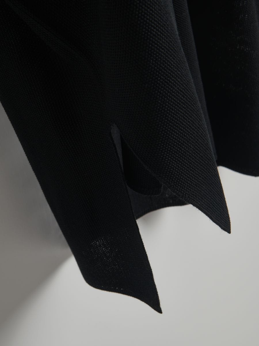 Viscose blend cardigan - black - RESERVED - 7