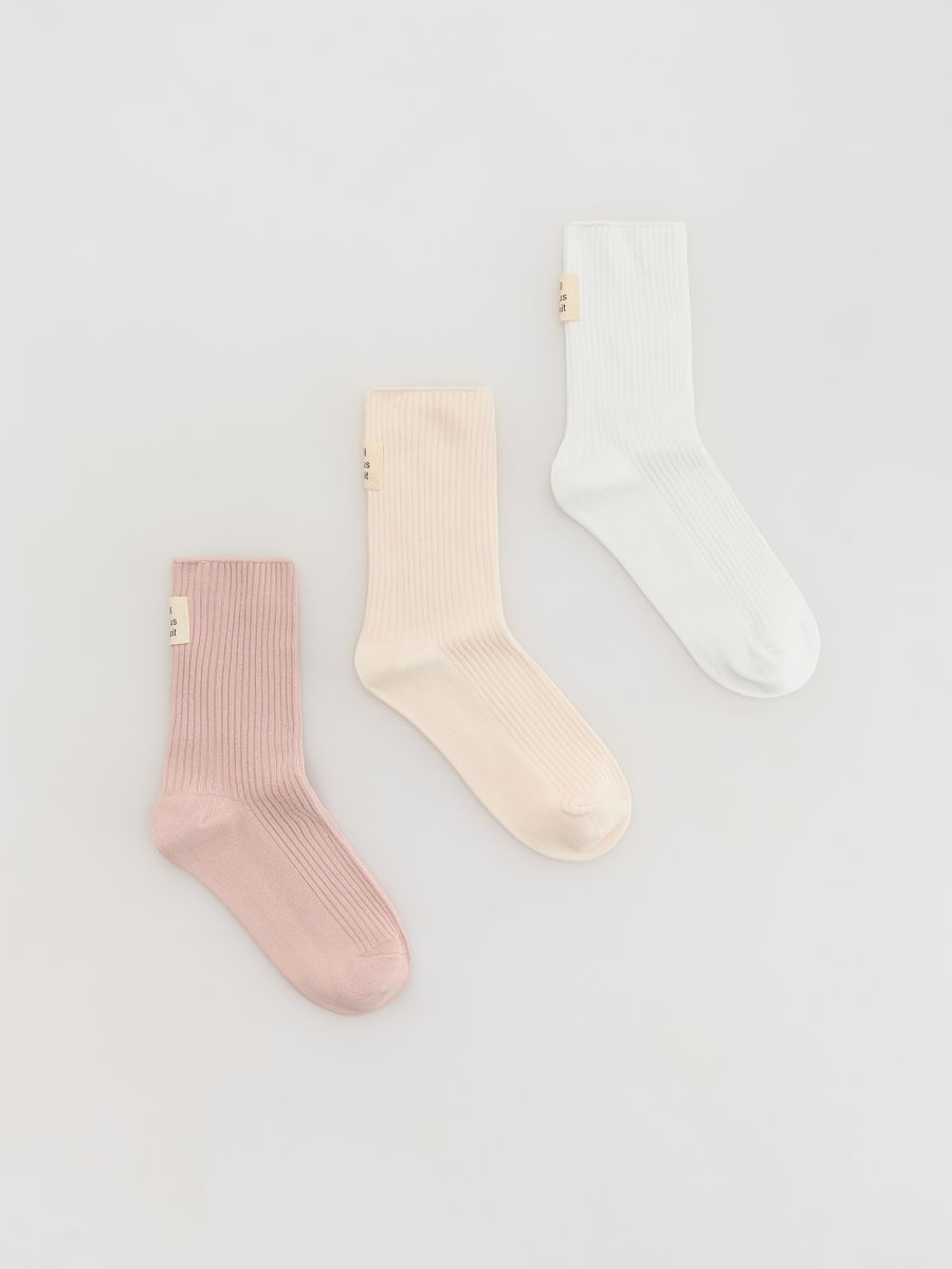 LADIES` SOCKS - nude - RESERVED