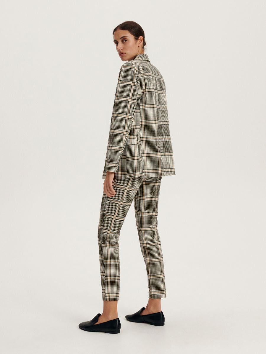 Check blazer - multicolor - RESERVED - 4