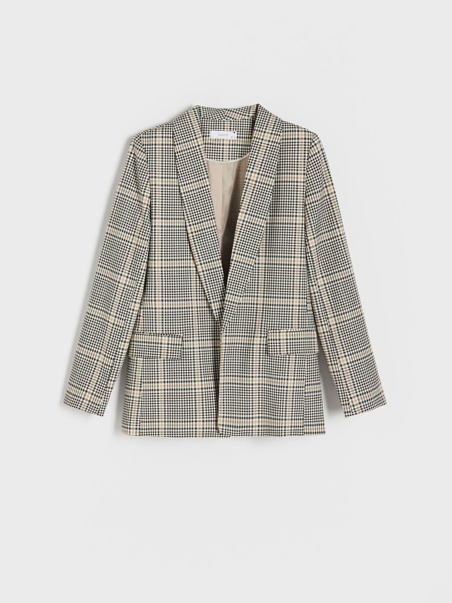 Check blazer - multicolor - RESERVED - 5