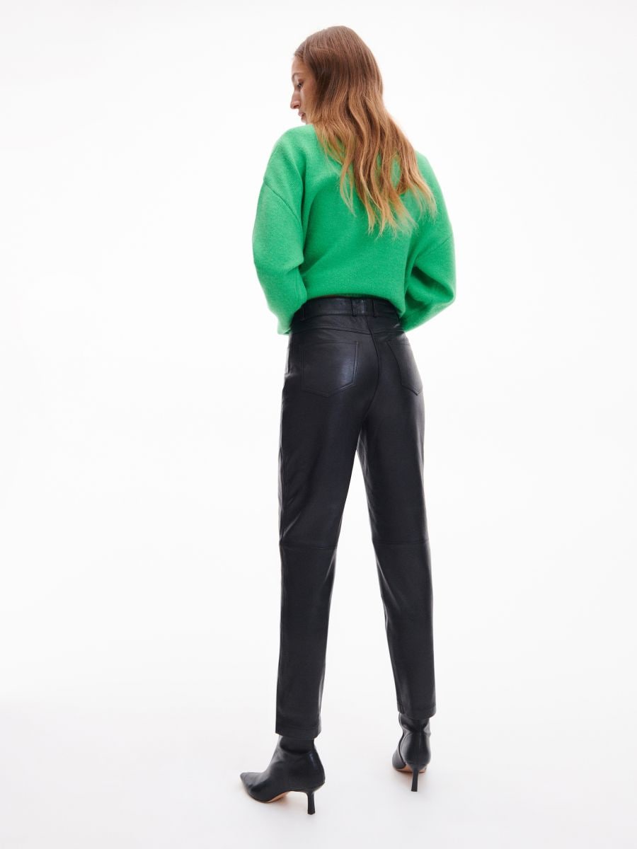 Lederhose - schwarz - RESERVED - 5