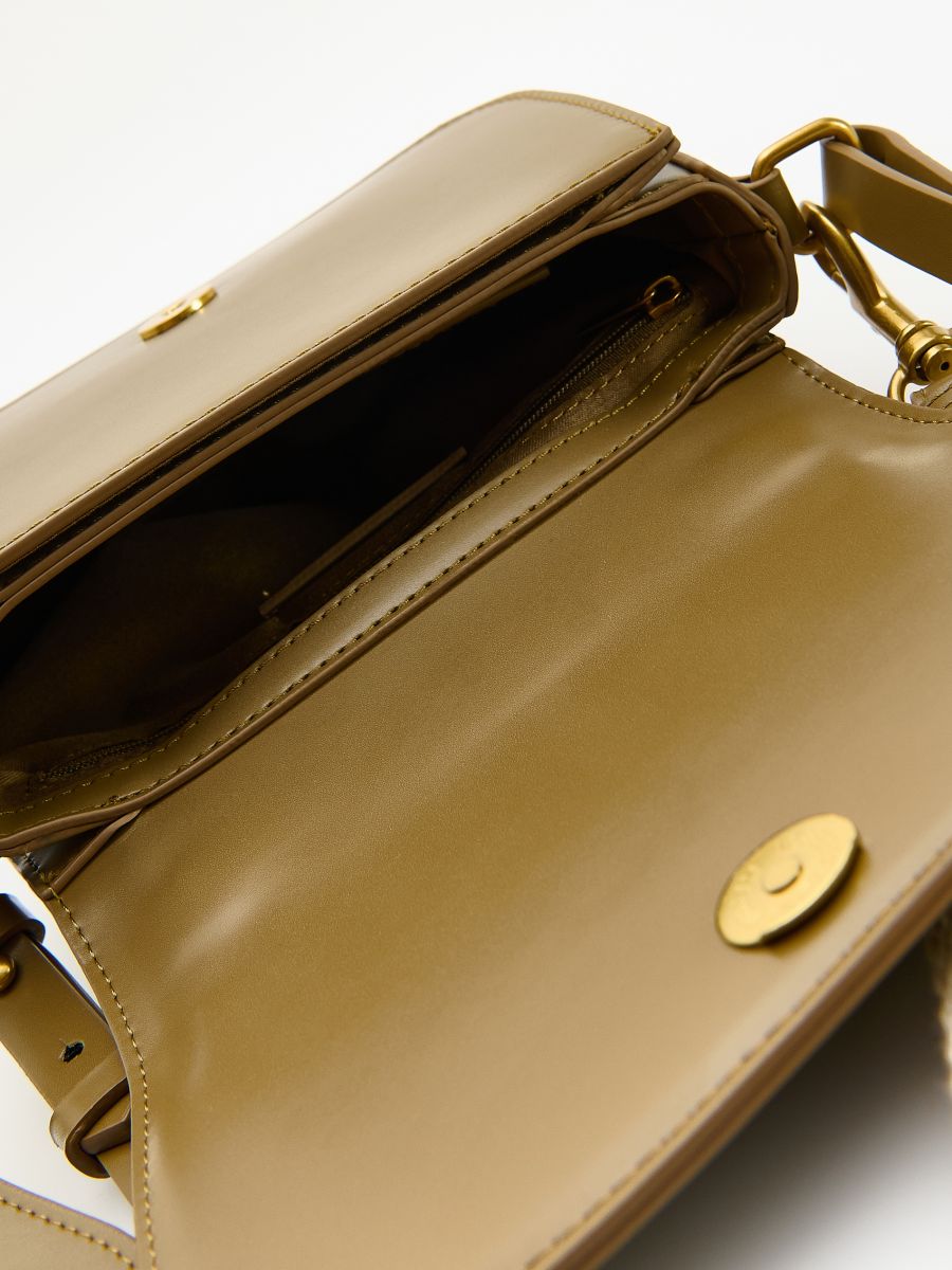 Mini borsa a tracolla - verde-marrone - RESERVED - 5