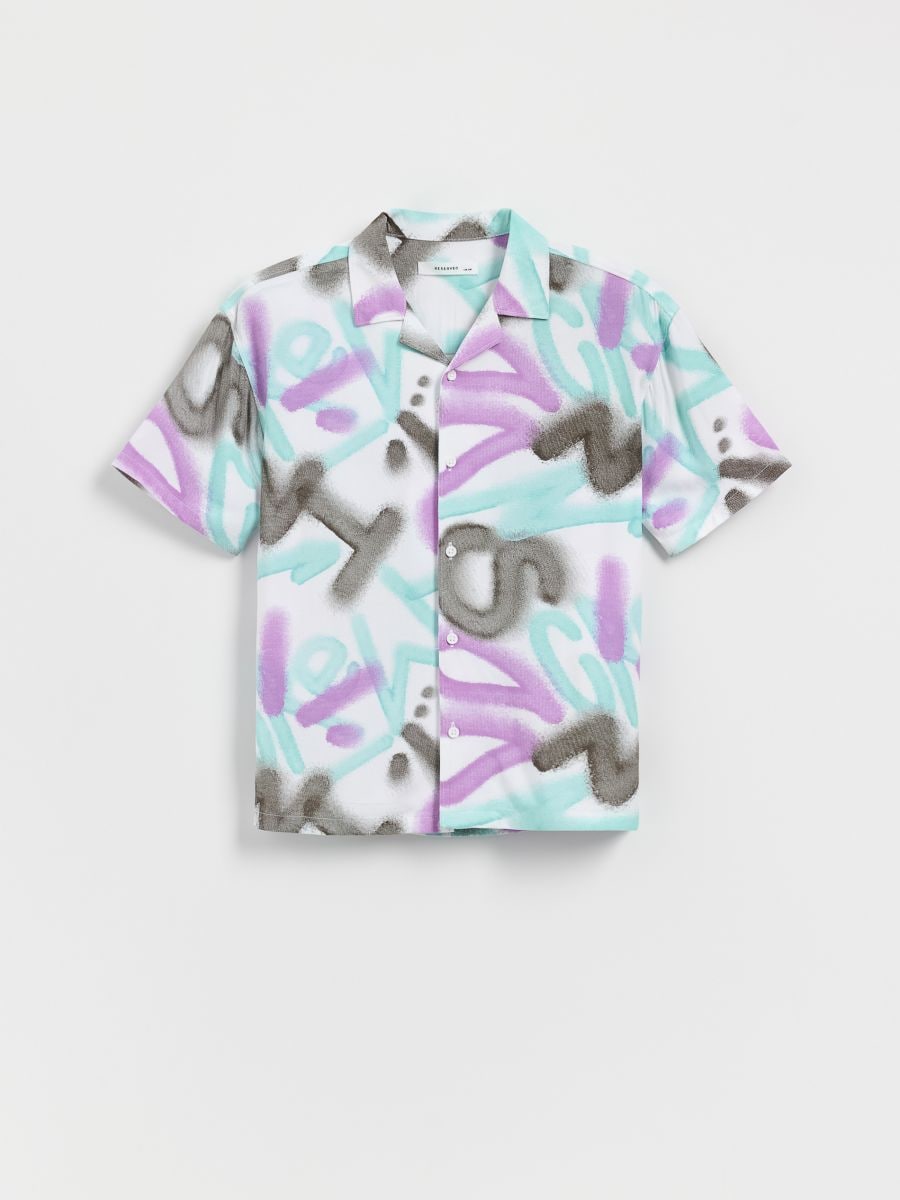Regular fit shirt - multicolor - RESERVED