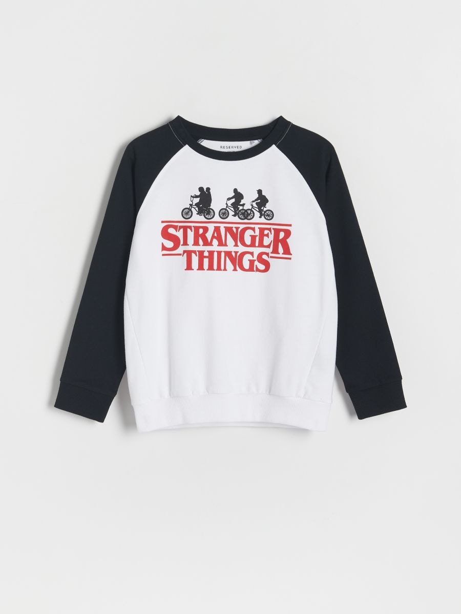 Maglia a maniche lunghe Stranger Things - bianco - RESERVED - 2