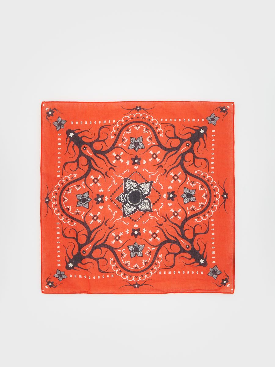 Stranger Things-bandana i bomuld - rød - RESERVED