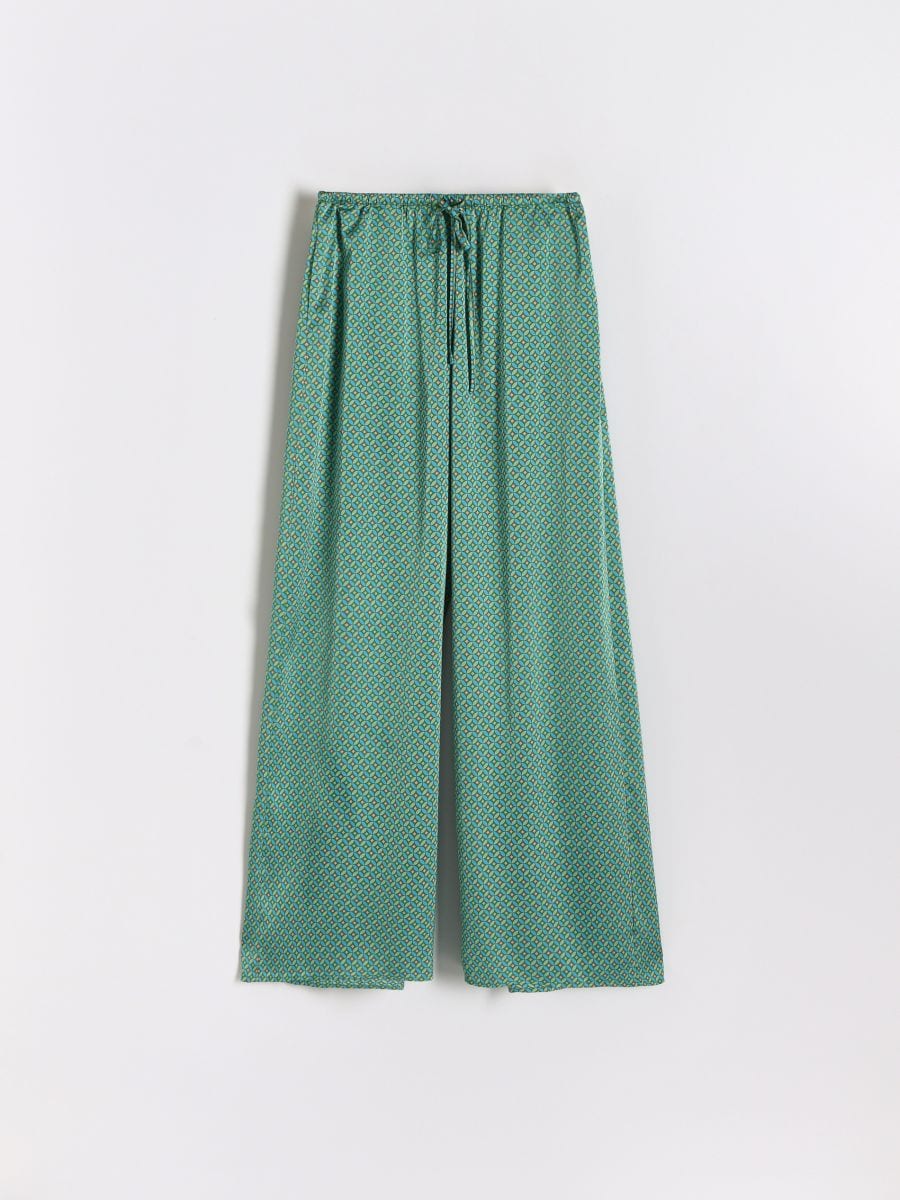 Patterned trousers - multicolor - RESERVED - 4