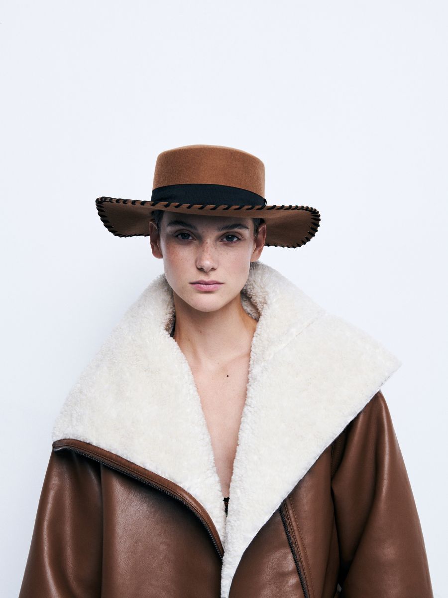 LADIES` OUTER JACKET - smeđe - RESERVED - 7
