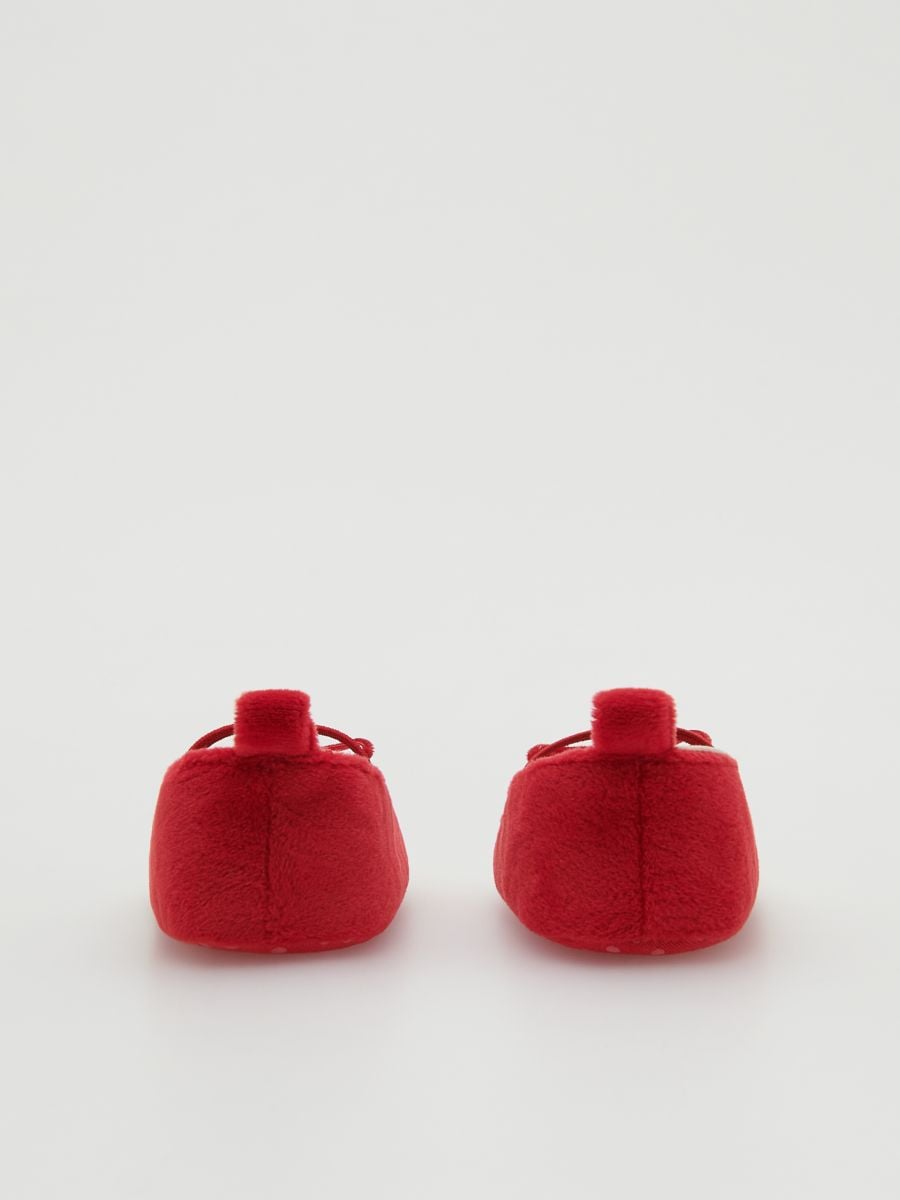 Ballerinas with bow detail - red - RESERVED - 5