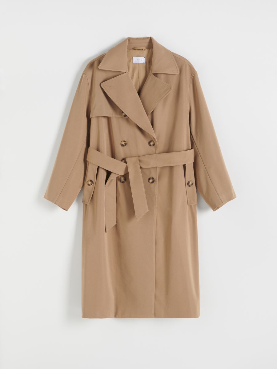 Trench classico - marrone dorato - RESERVED - 5
