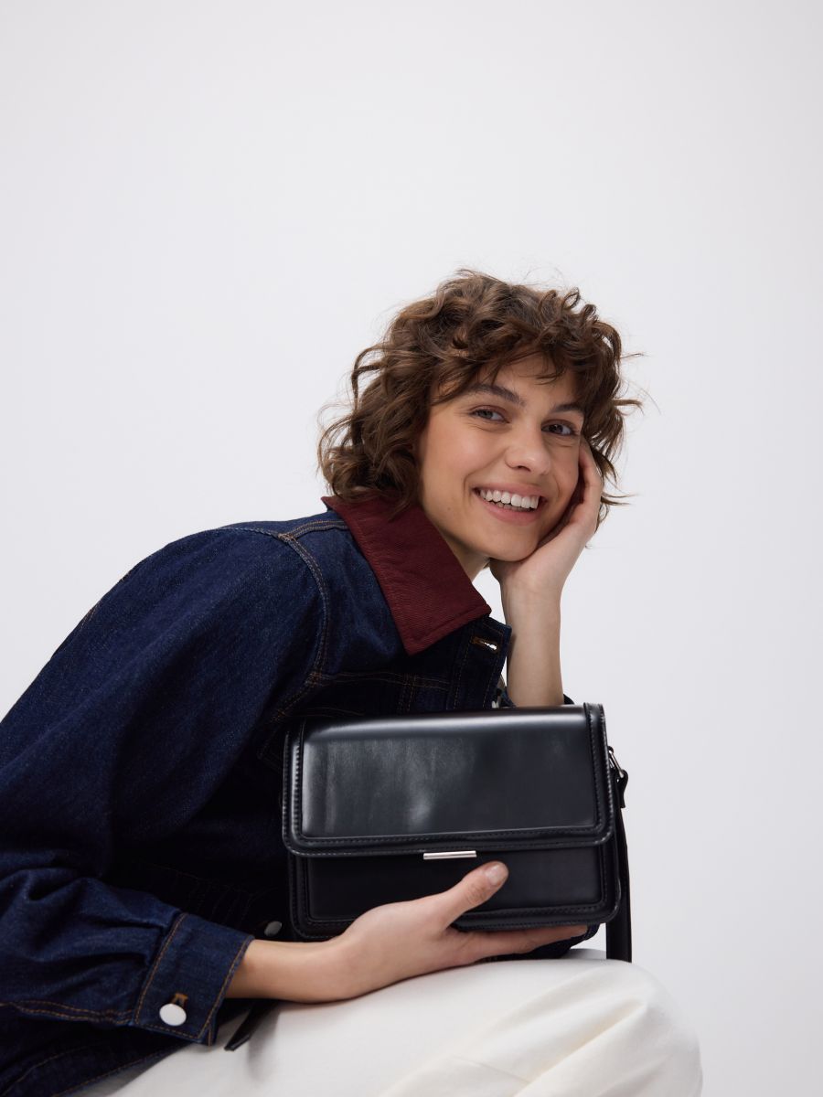 Borsa a tracolla - nero - RESERVED - 4