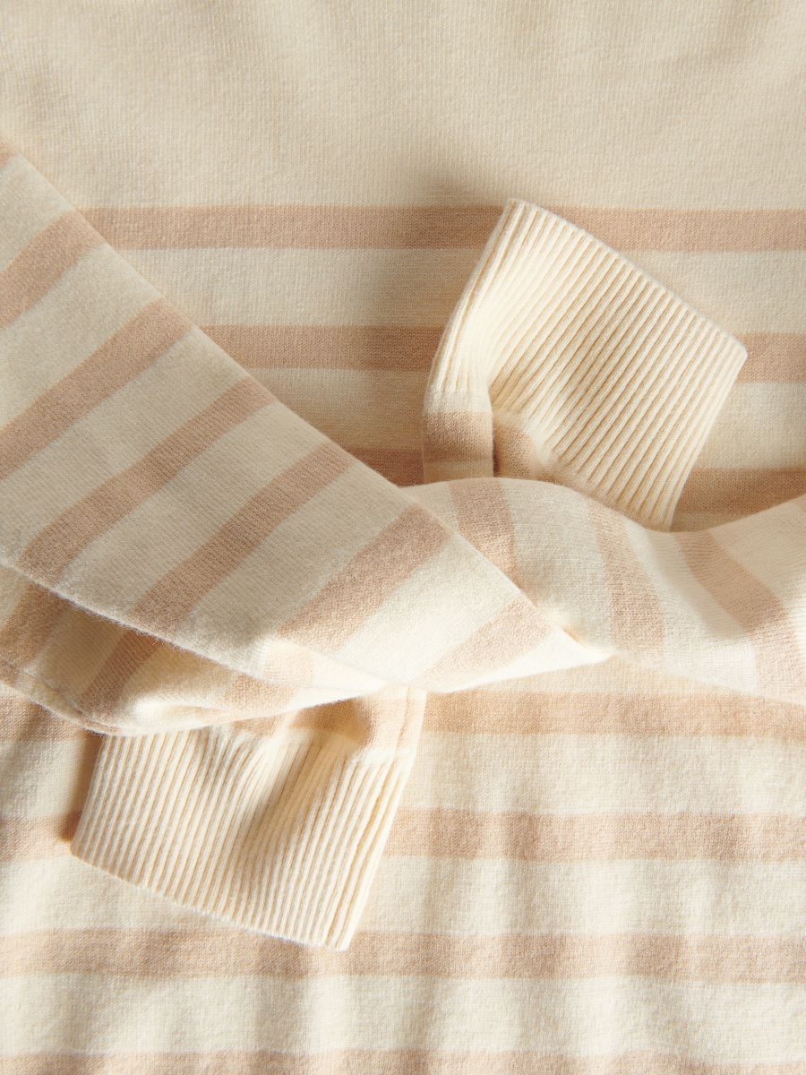 Stripe jumper - nude - RESERVED - 5