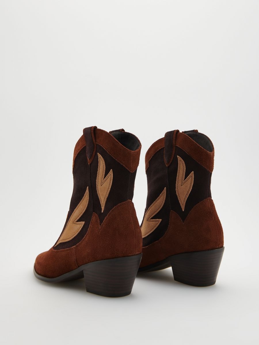 Patterned cowboy boots - multicolor - RESERVED - 4