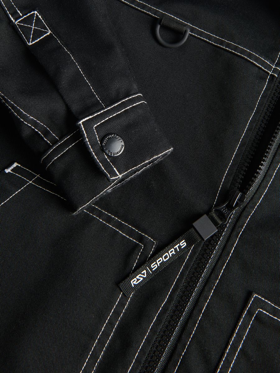 BOYS` OUTER JACKET - black - RESERVED - 4